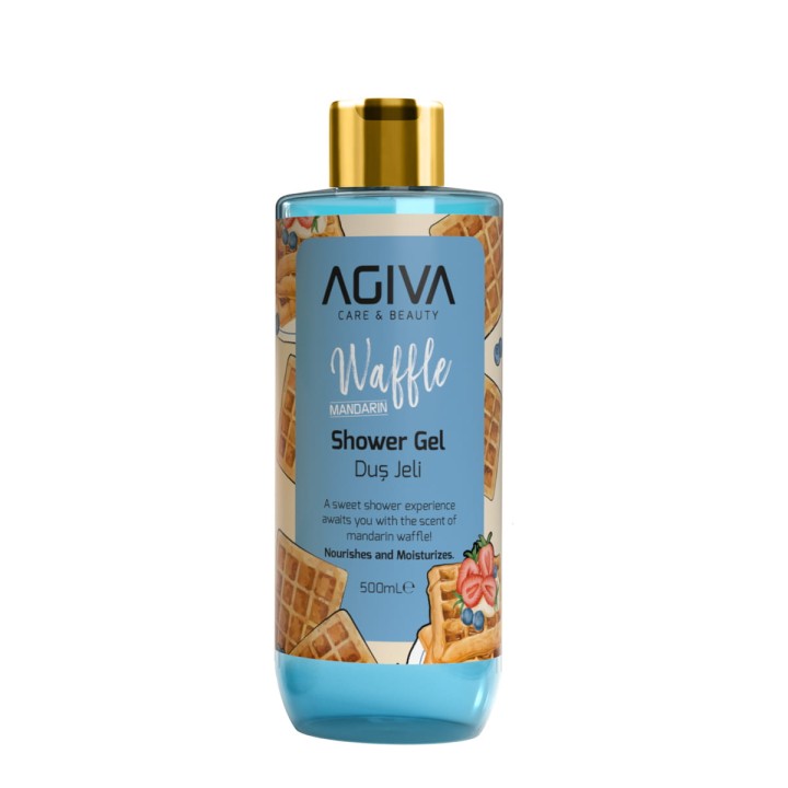 Żel pod prysznic mandarynkowe wafelki Agiva 500ml