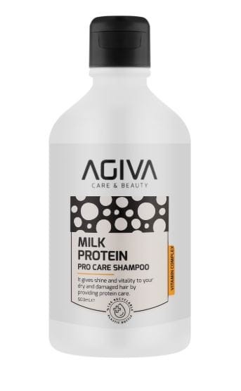 Szampon do włosów z proteinami mlecznymi  Agiva 500 ml
