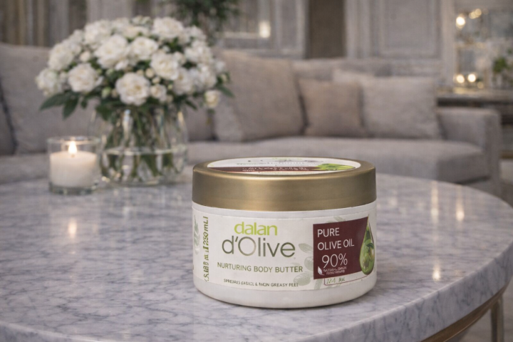 Odżywcze masło do ciała z oliwą z oliwek Dalan 250 ml