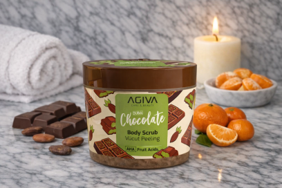 Peeling do ciała o zapachu dubajskiej czekolady - 300 ml