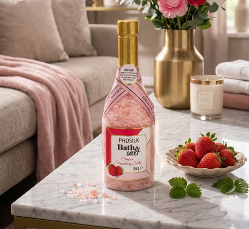 Sól do kąpieli Truskawka ProSilk 850 g