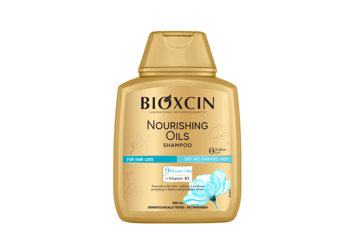 Szampon do włosów suchych i zniszczonych Bioxcin Nourishing Oils 300 ml