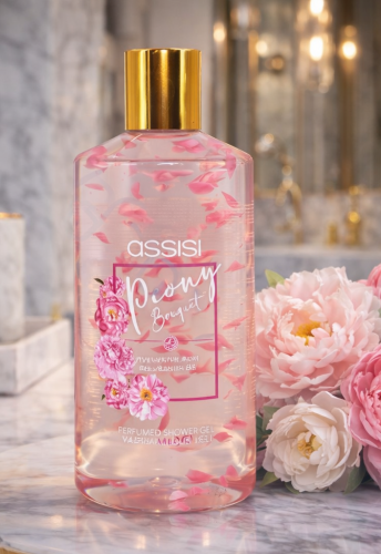 Żel pod prysznic ASSISI Peony Bouquet 500 ml