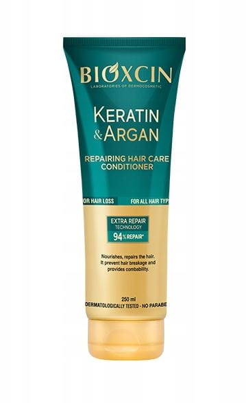 BIOXCIN Keratin &amp; Argan – odżywka regenerująco-odbudowująca (250 ml)
