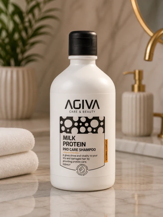 Szampon do włosów z proteinami mlecznymi  Agiva 500 ml