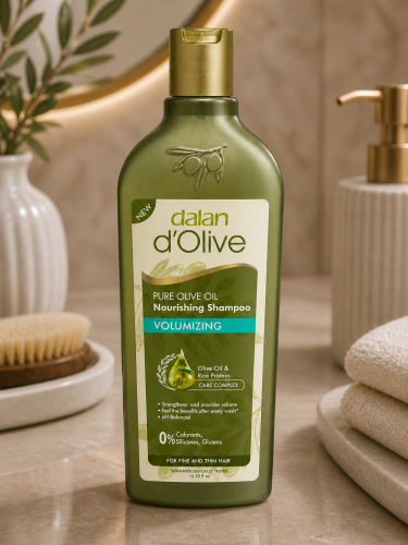 Szampon na objętość Dalan d’Olive 400 ml oliwkowy do cienkich włosów