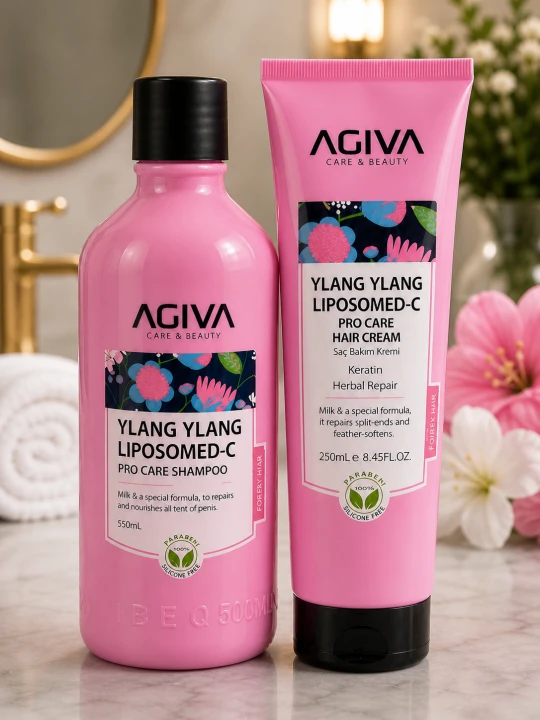 Zestaw Agiva Ylang Ylang - Szampon + Odżywka