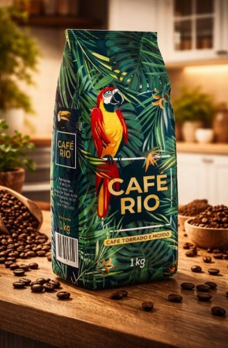 CAFE RIO BRASILIA KAWA ZIARNISTA 100% Arabica 1 kg