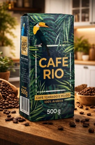 CAFE RIO Kawa Mielona Arabica Brasilia 500g