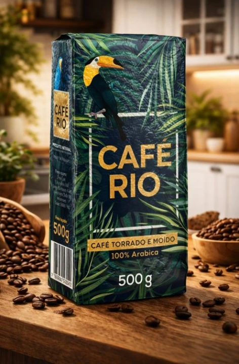 CAFE RIO Kawa Mielona Arabica Brasilia 500g