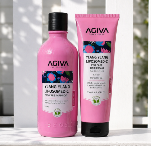 Zestaw Agiva Ylang Ylang - Szampon + Odżywka