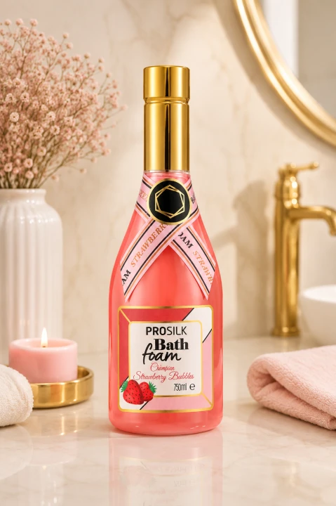 Płyn do Kąpieli Truskawka ProSilk 750 ml