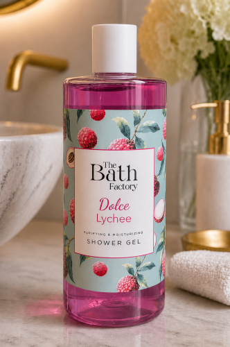 The Bath Factory Dolce Lychee – Żel pod prysznic 400 m